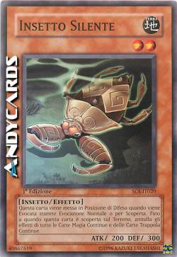 INSETTO SILENTE