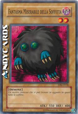 FANTASMA MISERABILE DELLA SOFFITTA