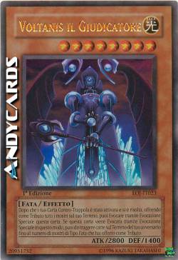 VOLTANIS IL GIUDICATORE