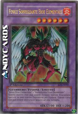 FENICE SORVEGLIANTE EROE ELEMENTALE