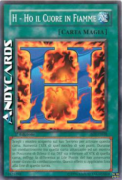 H - HO IL CUORE IN FIAMME