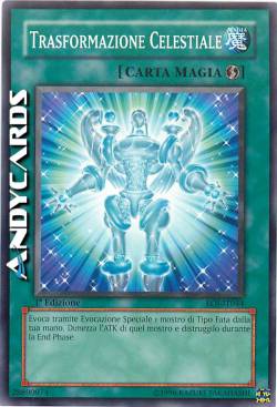 TRASFORMAZIONE CELESTIALE