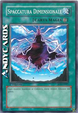 SPACCATURA DIMENSIONALE