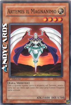 ARTEMIS IL MAGNANIMO