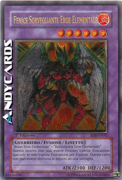 FENICE SORVEGLIANTE EROE ELEMENTALE