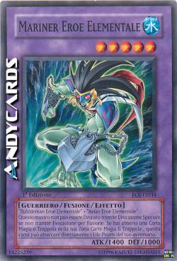 MARINER EROE ELEMENTALE