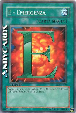 E - EMERGENZA