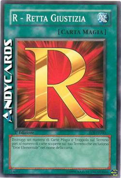 R - RETTA GIUSTIZIA