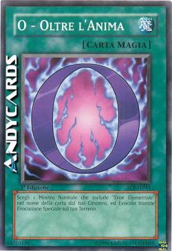 O - OLTRE L'ANIMA