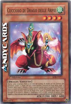 CUCCIOLO DI DRAGO DELLE ARPIE