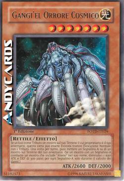 GANGI'EL ORRORE COSMICO