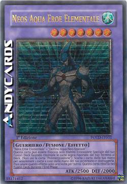 NEOS AQUA EROE ELEMENTALE