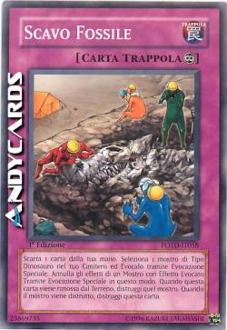 SCAVO FOSSILE