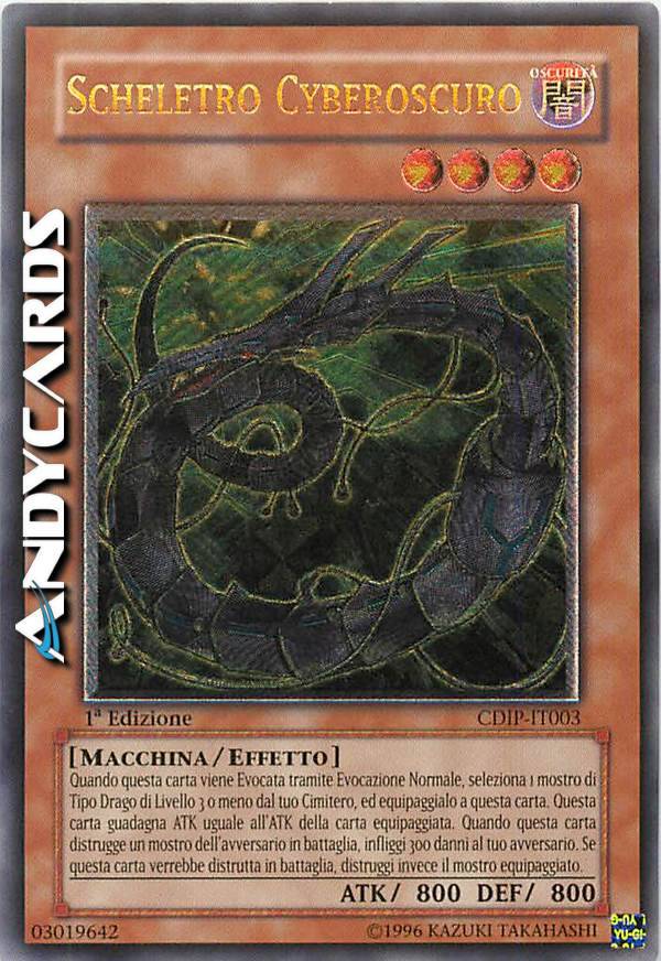 Yu-Gi-Oh! Cyberdarkness Dragon Card - LDS1-EN037 Common 1st Edition (Legendary Duelists: Season 1)