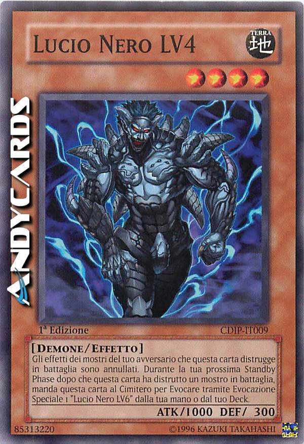 yugioh dark lucius deck Yu-Gi-Oh! - LV6 (CDIP-EN010) - Cyberdark Impact - 1st Edition may be 1st or Unlimited Edition Yu-Gi-Oh! - Dark Lucius LV4