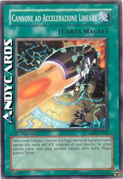 CANNONE AD ACCELERAZIONE LINEARE