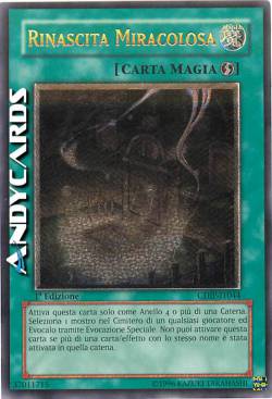 RINASCITA MIRACOLOSA