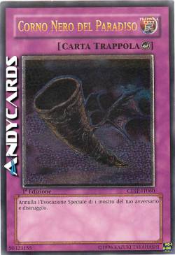 CORNO NERO DEL PARADISO
