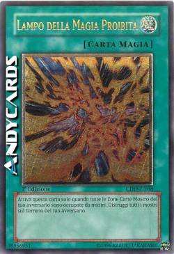 LAMPO DELLA MAGIA PROIBITA