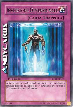 INVERSIONE DIMENSIONALE