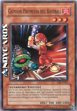 GIOVANE PROMESSA DEL BASEBALL