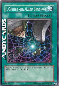 IL CIMITERO NELLA QUARTA DIMENSIONE