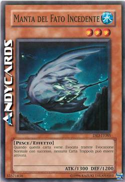 MANTA DEL FATO INCEDENTE