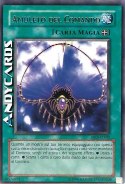 AMULETO DEL COMANDO