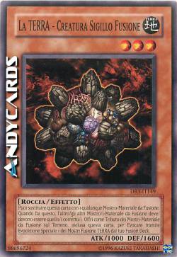 LA TERRA - CREATURA SIGILLO FUSIONE