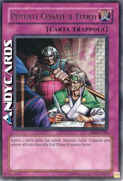 POTENTE CESSATE IL FUOCO