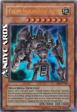 GOLEM-INGRANAGGIO ANTICO