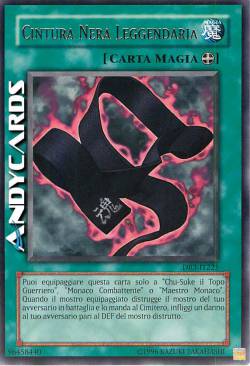 CINTURA NERA LEGGENDARIA