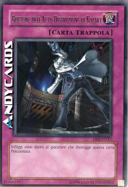 BOTTONE DELL'AUTO-DISTRUZIONE DI KOZAKY