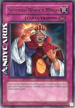 STATUTO BLOCCA-MAGIA