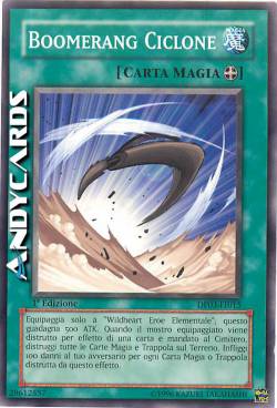 BOOMERANG CICLONE