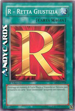 R - RETTA GIUSTIZIA
