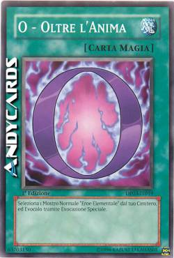 O - OLTRE L'ANIMA