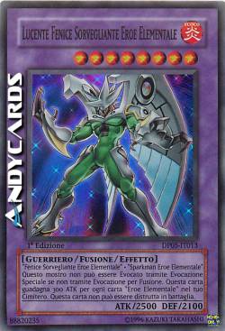 LUCENTE FENICE SORVEGLIANTE EROE ELEMENTALE