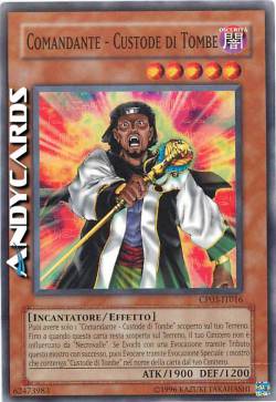 COMANDANTE - CUSTODE DI TOMBE