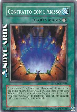 CONTRATTO CON L'ABISSO