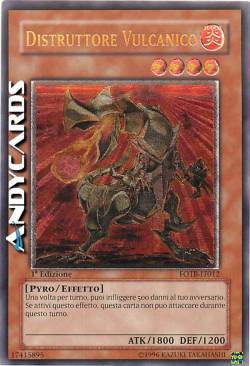 DISTRUTTORE VULCANICO