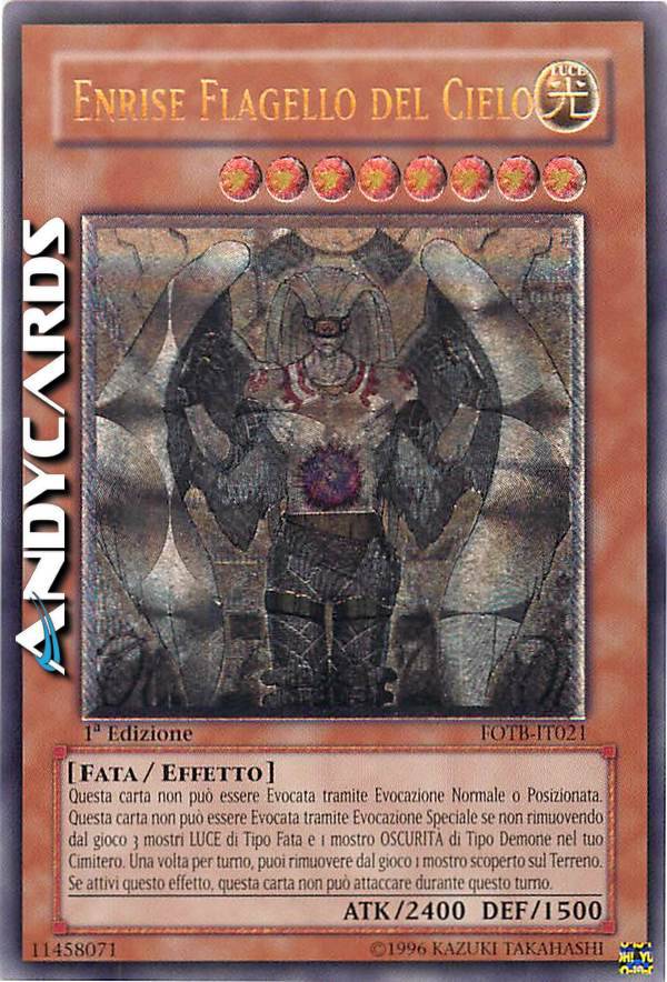 SKY SCOURGE ENRISE | AndyCards Srl