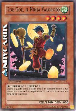 GOE GOE, IL NINJA VALOROSO