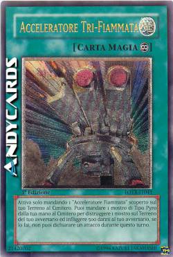 ACCELERATORE TRI-FIAMMATA