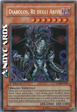 DIABOLOS, RE DEGLI ABISSI