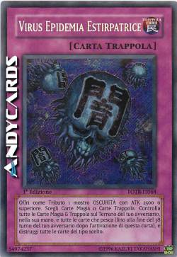 VIRUS EPIDEMIA ESTIRPATRICE