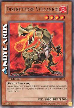 DISTRUTTORE VULCANICO