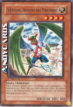 ZERADIAS, ARALDO DEL PARADISO