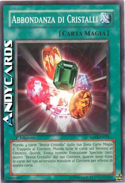 ABBONDANZA DI CRISTALLI