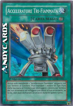 ACCELERATORE TRI-FIAMMATA
